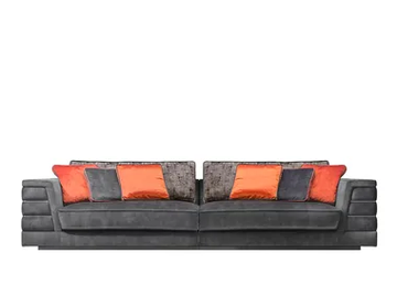 MADISON GRAND SOFÀ GLAMOUR - 3 seater fabric sofa by Siwa Soft Style - view 2